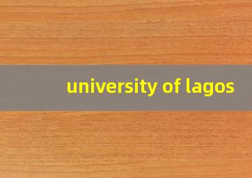 university of lagos